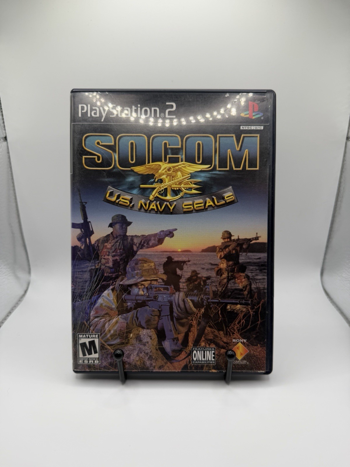 SONY PLAYSTATION 2 (PS2) SOCOM: U.S. Navy Seals **Tested and Working** W/ Manual