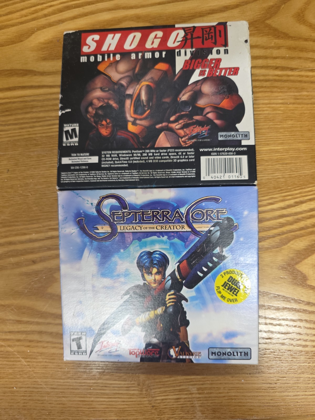 New Sealed Septerra Core Shogo: Mobile Armor Division (PC, 1998) 