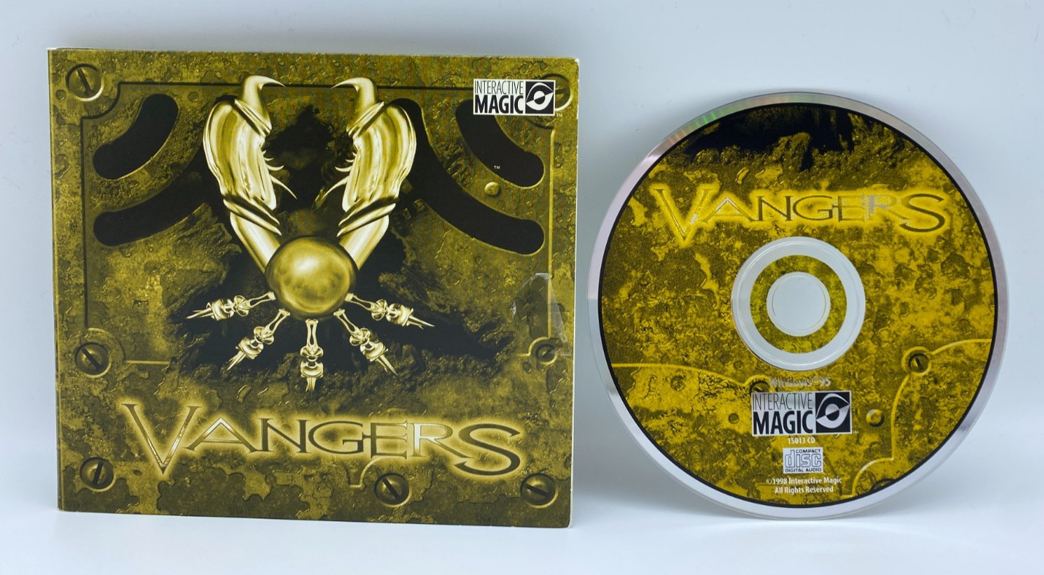 VANGERS Computer Game PC CD-ROM Interactive Magic 1998 W/Slipcase Tested