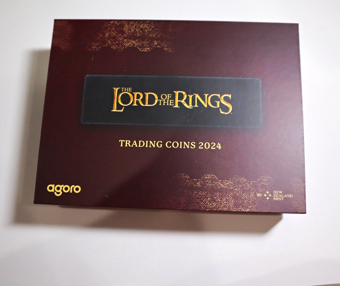 The Lord of the Rings 2024 Trading Coins Set by Agoro 2 Dollar (2-Pack)