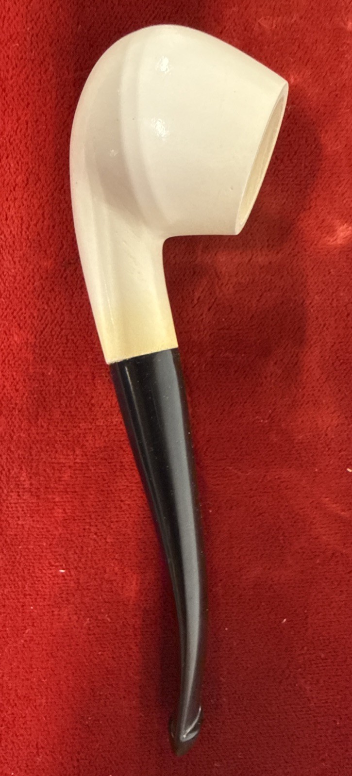 Standard Apple Smooth Straight Meerschaum Pipes Numbered 99 Never Smoked