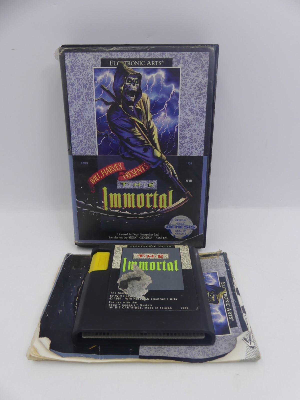 The Immortal – Sega Genesis/Mega Drive Game with Box & Manual (1990)