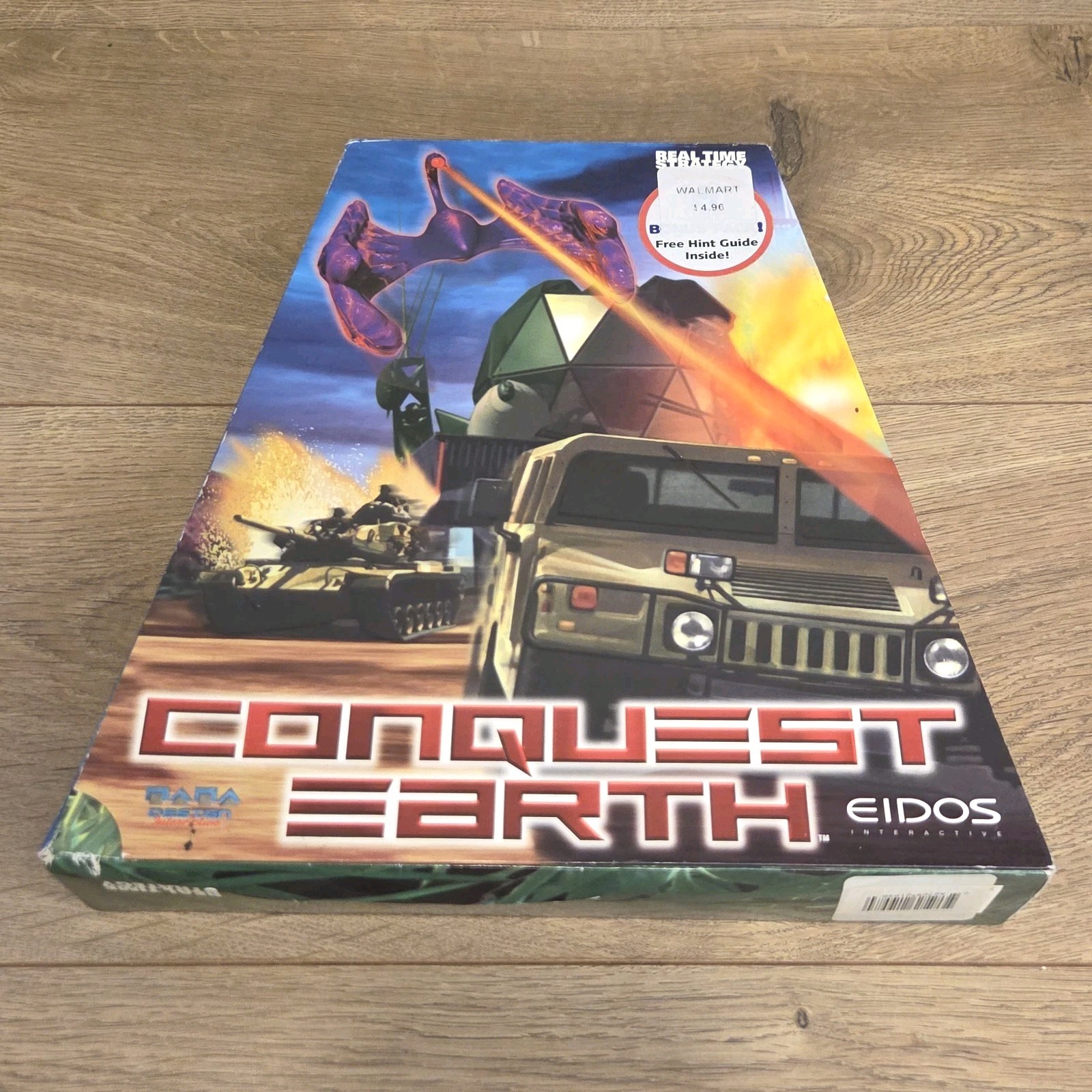 Conquest Earth IBM Windows Big Box PC Game Edios Trapezoid Box New Sealed