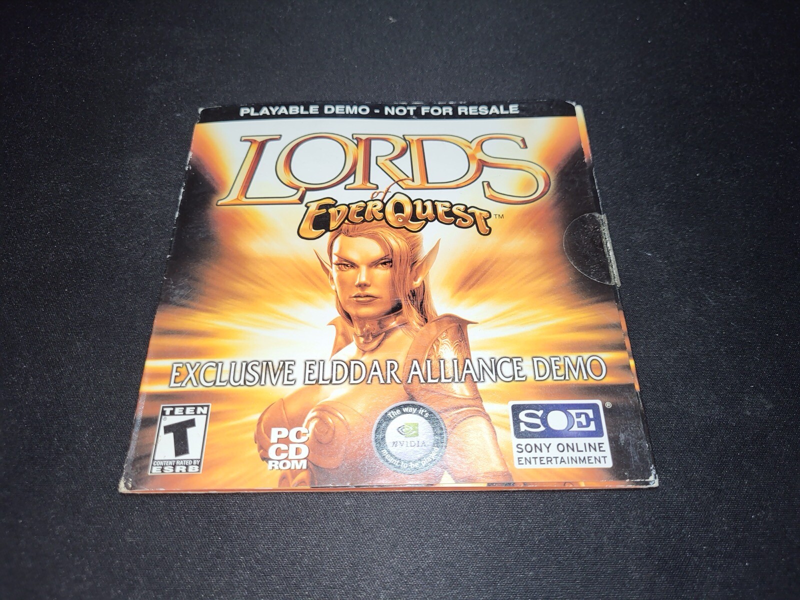 Lords of EverQuest Exclusive Elddar Alliance Demo PC Windows game EX+NM COMPLETE