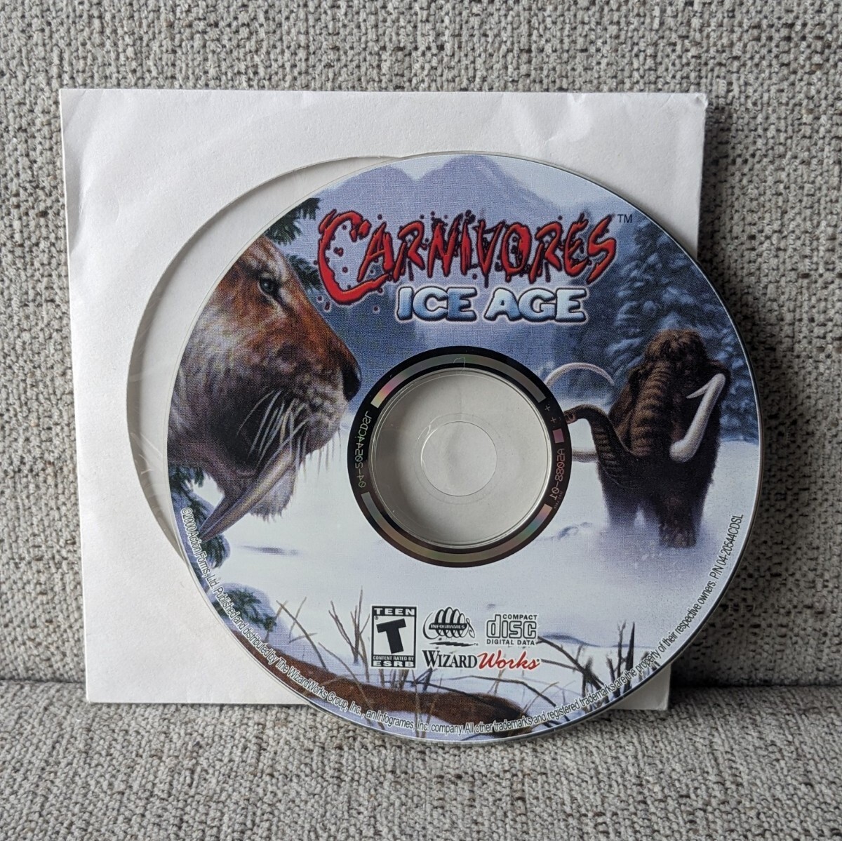 CARNIVORES - Ice Age |  (2000, PC CD-ROM) Wizard Works, Action Form
