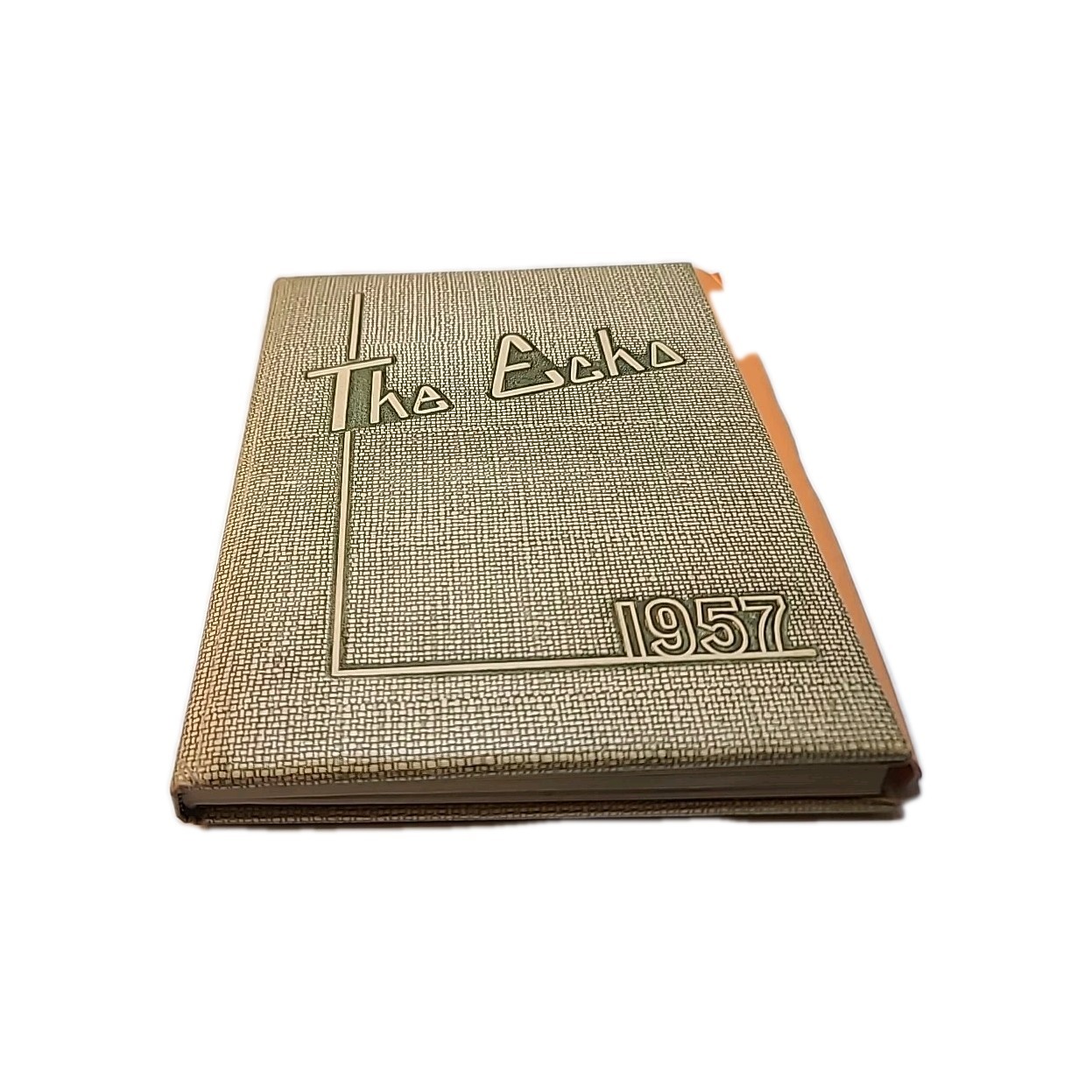 1957 Echo Yearbook -  Webster Groves High School, Webster Groves, Missouri