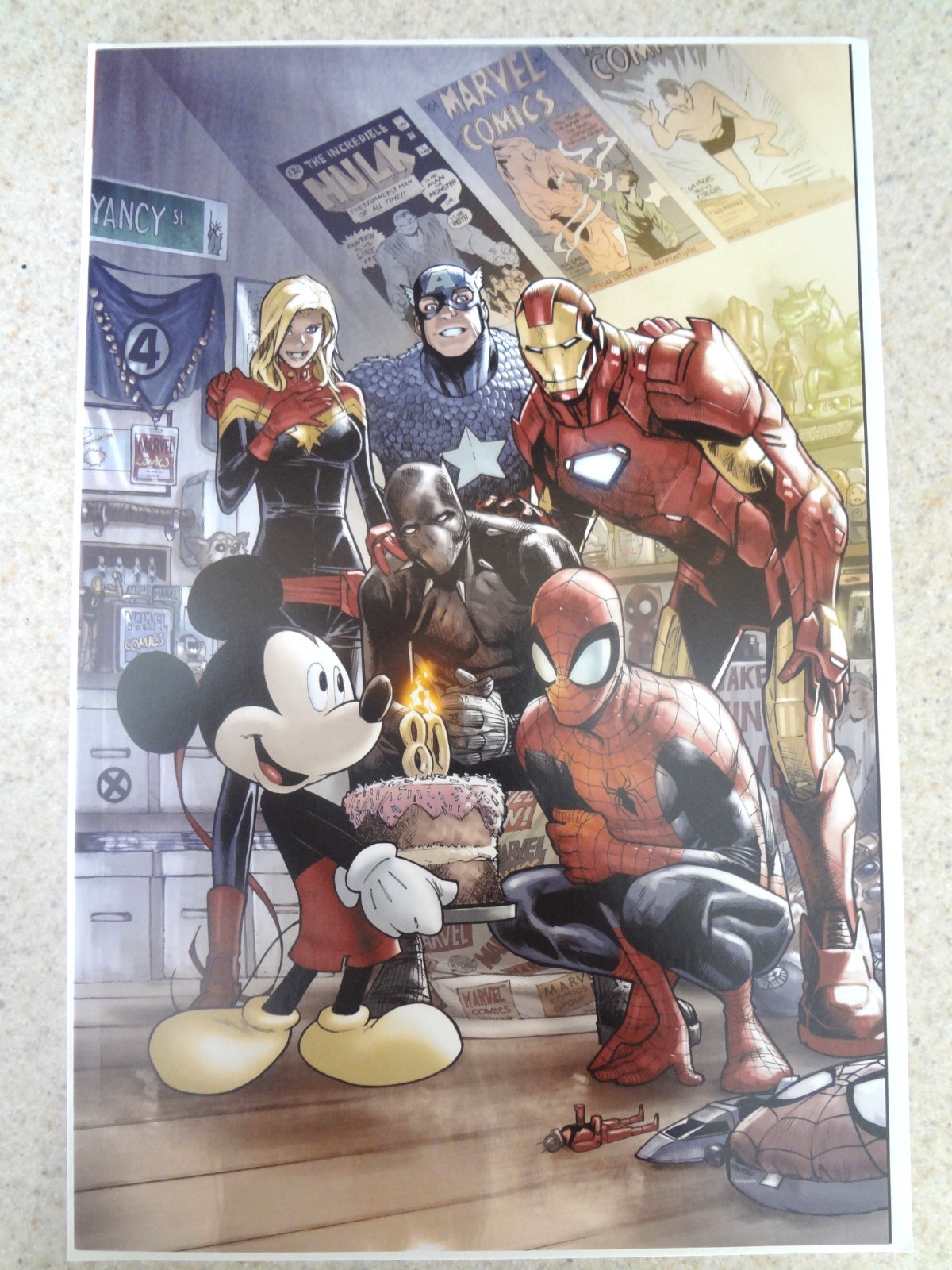 Marvel Comics 1000 💥 D23 Expo Virgin Variant 💥 1st Mickey Mouse on Cover 2019