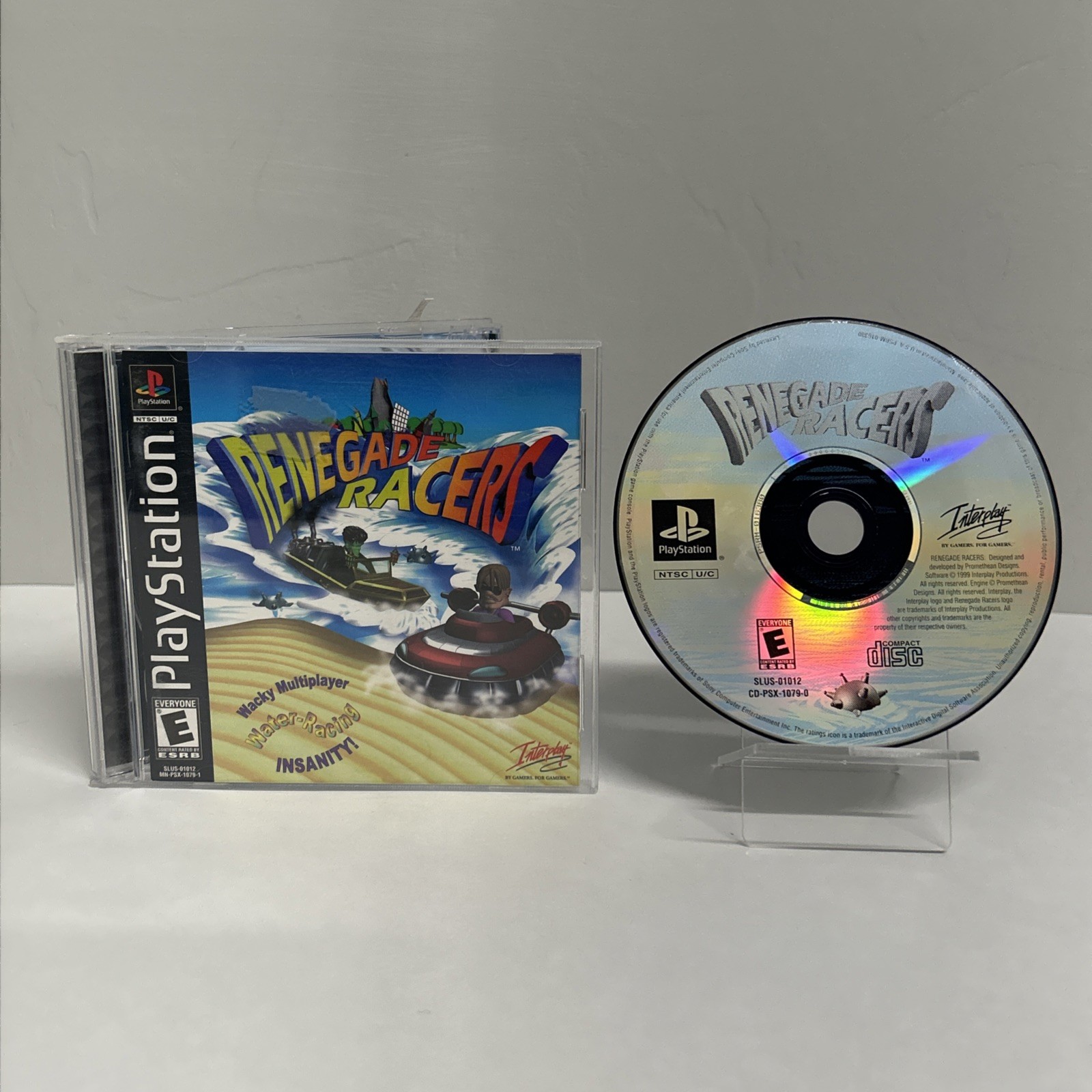 Renegade Racers (Sony PlayStation 1, 1999) PS1 CIB Complete TESTED RARE