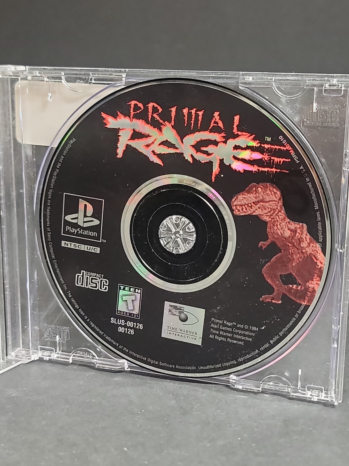 Primal Rage - Sony PlayStation 1 (1995) Disc Only Tested Fast Shipping 