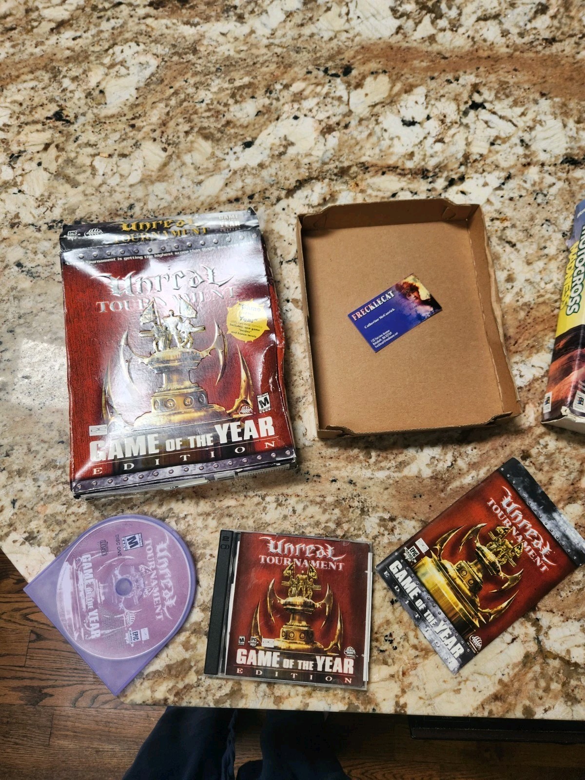Unreal Tournament: Game of the Year, 2000, Big Box, With game & manual GOTY CIB