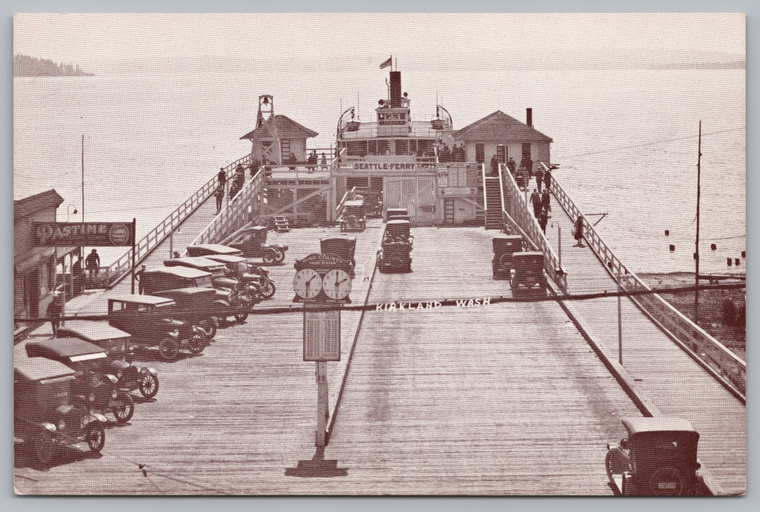 3 Vintage Kirkland Washington Postcards 1920-1930s  Sleeved 4x6