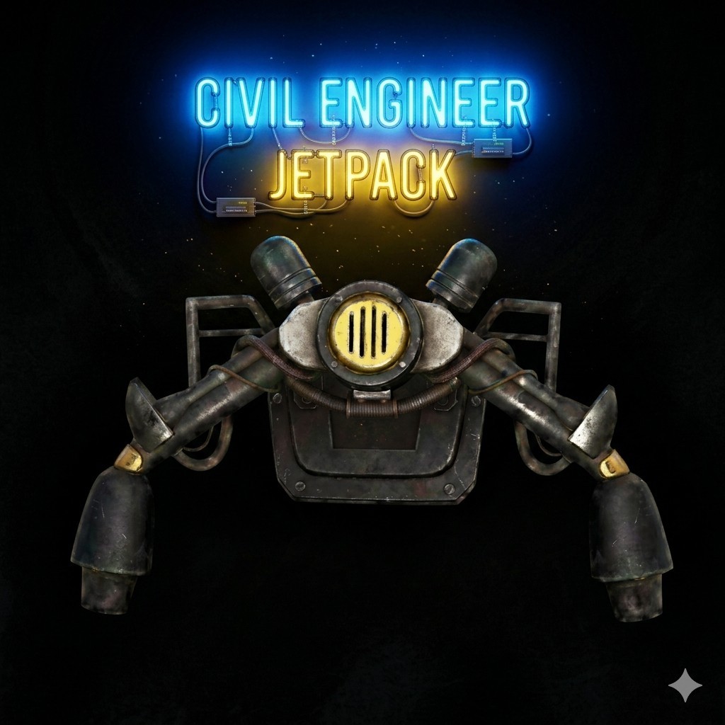 1x civil engineer jetpack PS4 PS5 FALLOUT 76