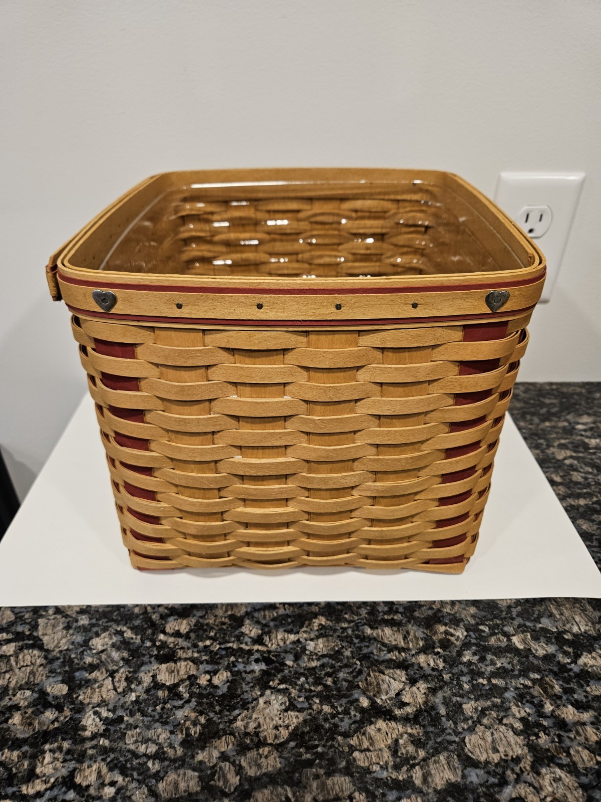 Longaberger Sweetest Gift basket set, 2 baskets with all accessories, brand new