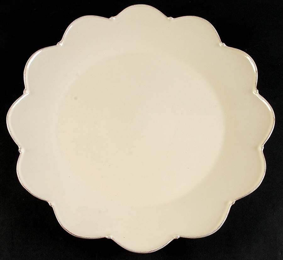 Casafina Meridian Cream Service Plate  6447254