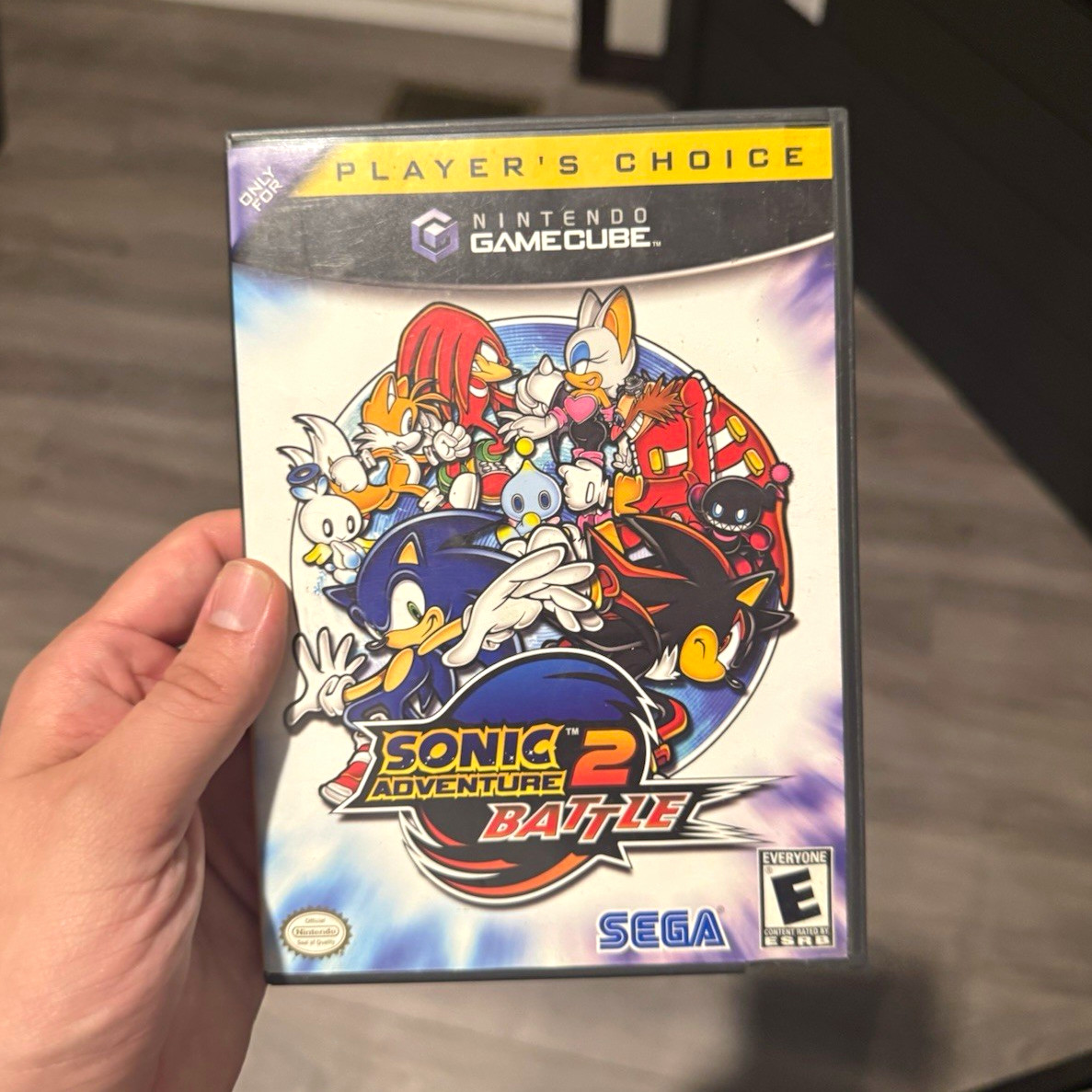 SEGA Sonic Adventure 2: Battle Player\'s Choice (GameCube) no manual