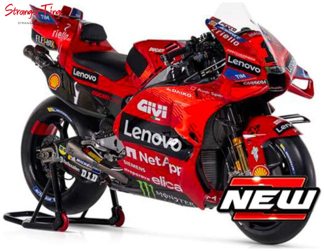 Maisto Ducati Desmosedici Lenovo #1 Francesco Bagnaia Moto GP 2024 1:18