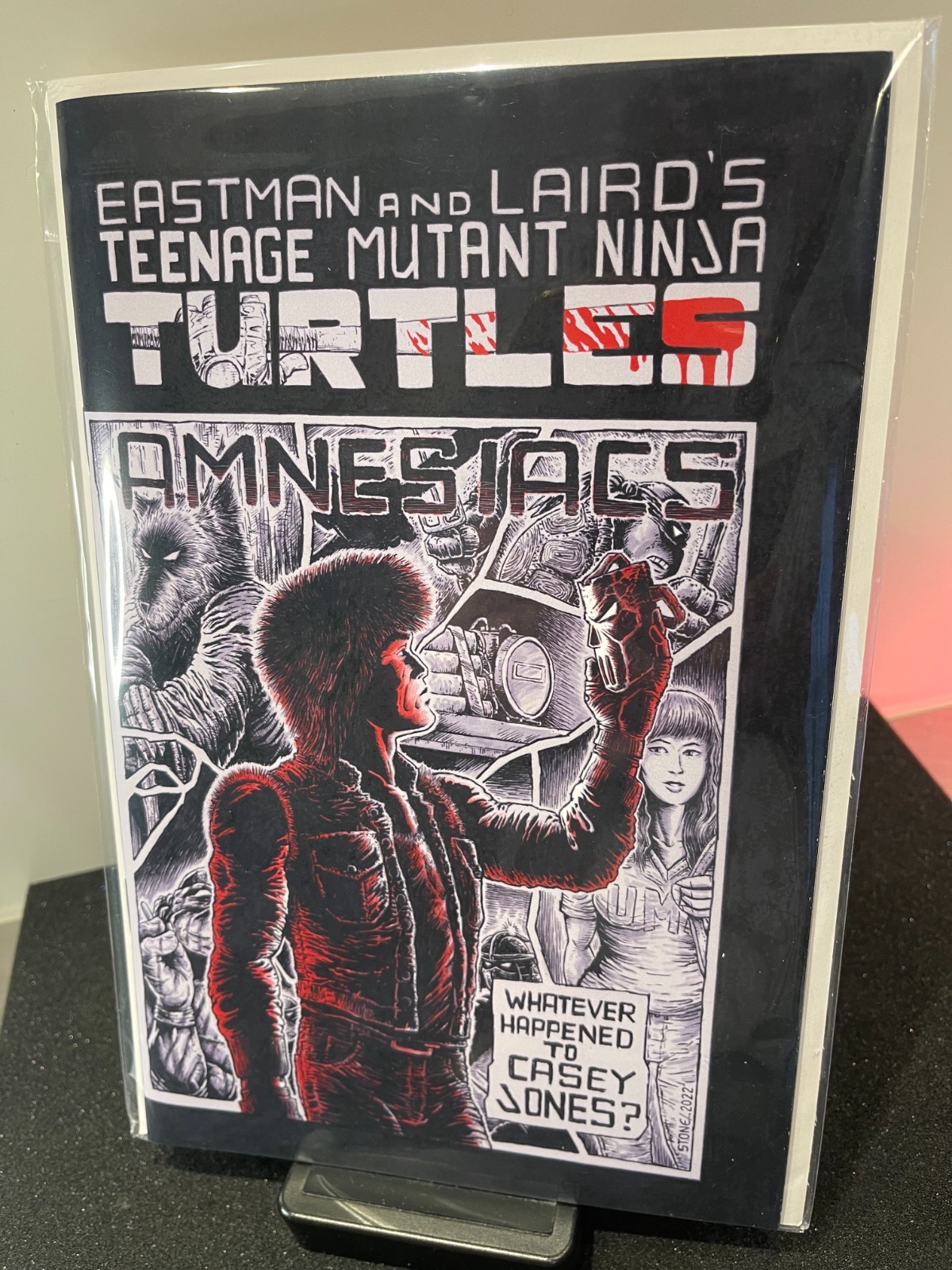 Teenage Mutant Ninja Turtles AMNESIACS Comic Book TMNT Eastman & Lairds Ungraded