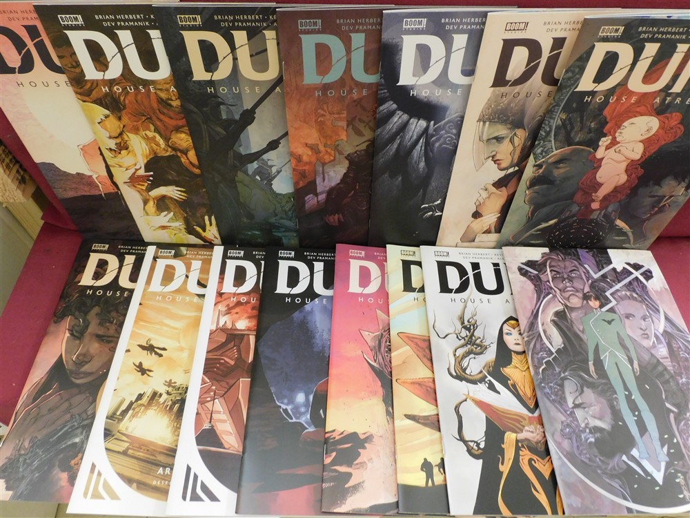 DUNE HOUSE ATREIDES 1-12 A 2ND PRINT BOOM VARIANT COMIC SET COMPLETE 2020 NM