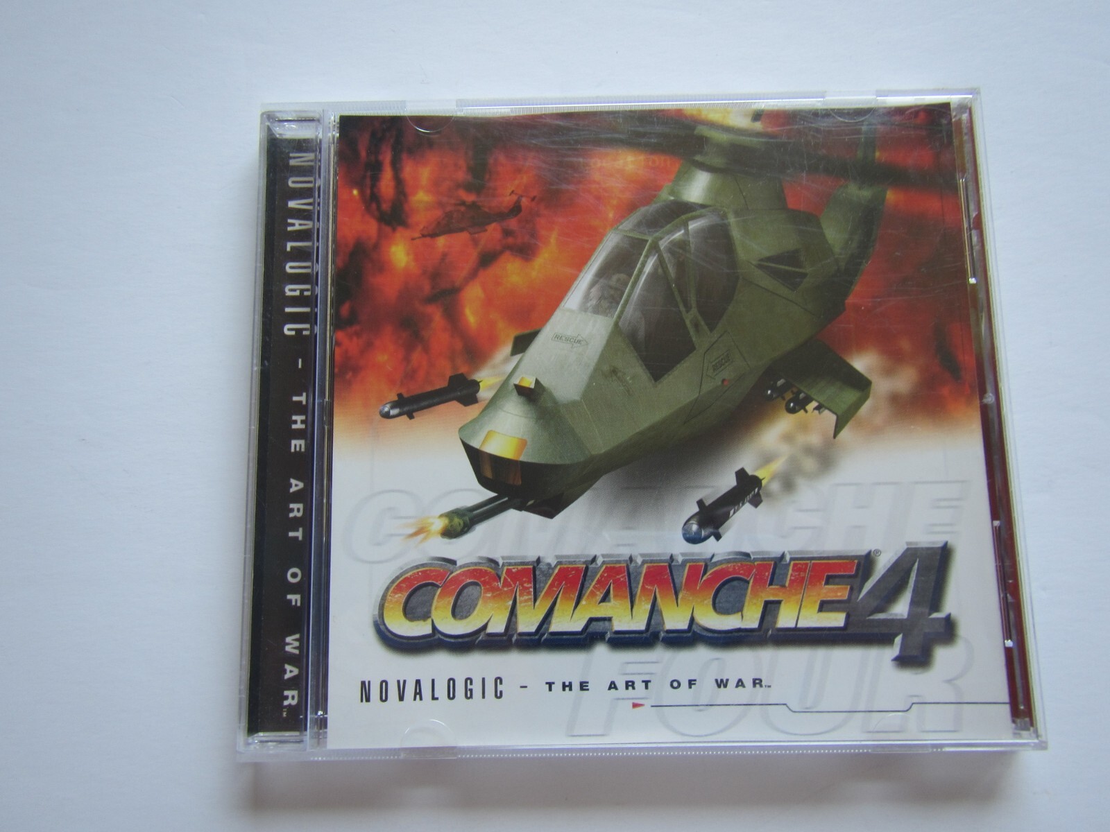 PC CD-ROM Commanche 4 2001 in jewel case with instructions