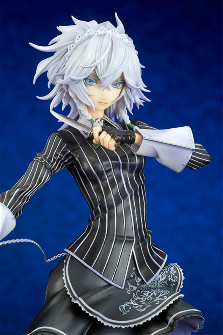 quesQ 1/8 Scale East Project Lzayoi Sakuya Finished Painted PVC Garage Kit Toy