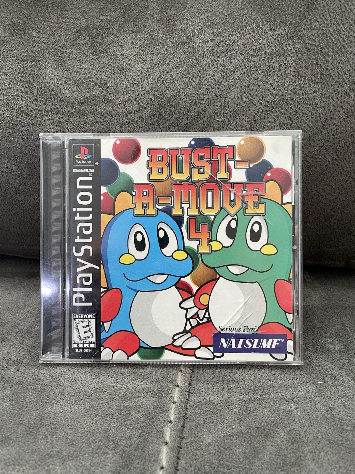 Bust-A-Move 4 | PlayStation 1 PS1 Game | Original Case + Disc + Manual 