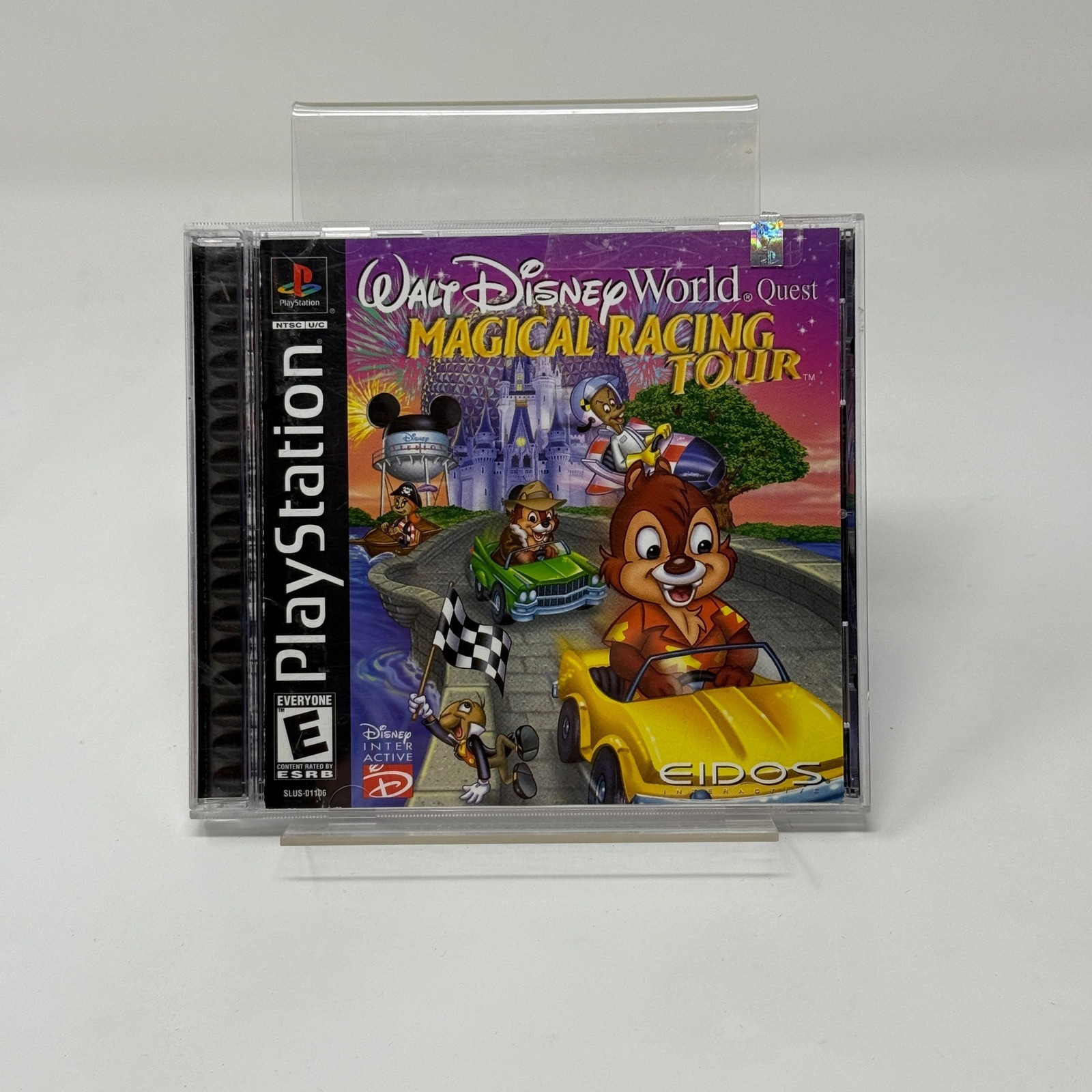 Walt Disney World Quest Magical Racing Tour Sony PlayStation 1 PS1 SLUS-01106