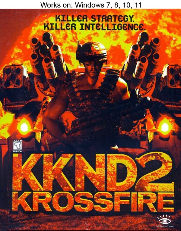 KKND Krush Kill N Destroy 2 Krossfire PC Game 1998 Windows 10 11