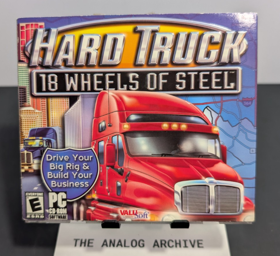Hard Truck: 18 Wheels of Steel - w/ Slipcover - CIB - PC