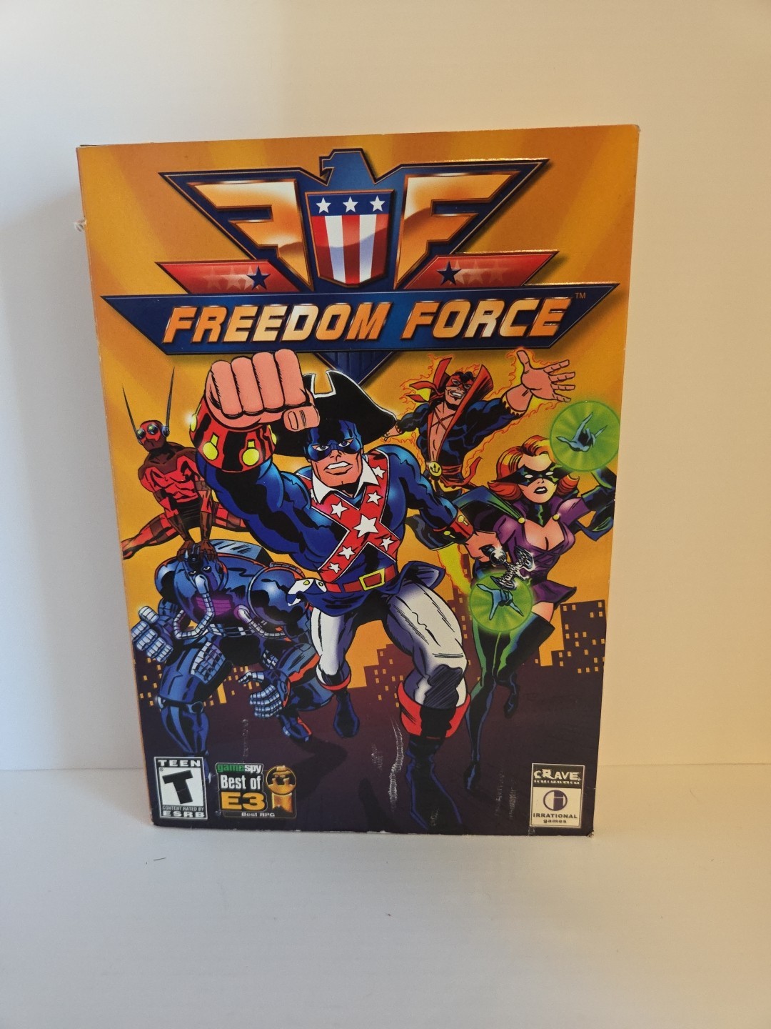 Freedom Force PC Game Electronic Arts Irrational Games (2002) Complete CIB
