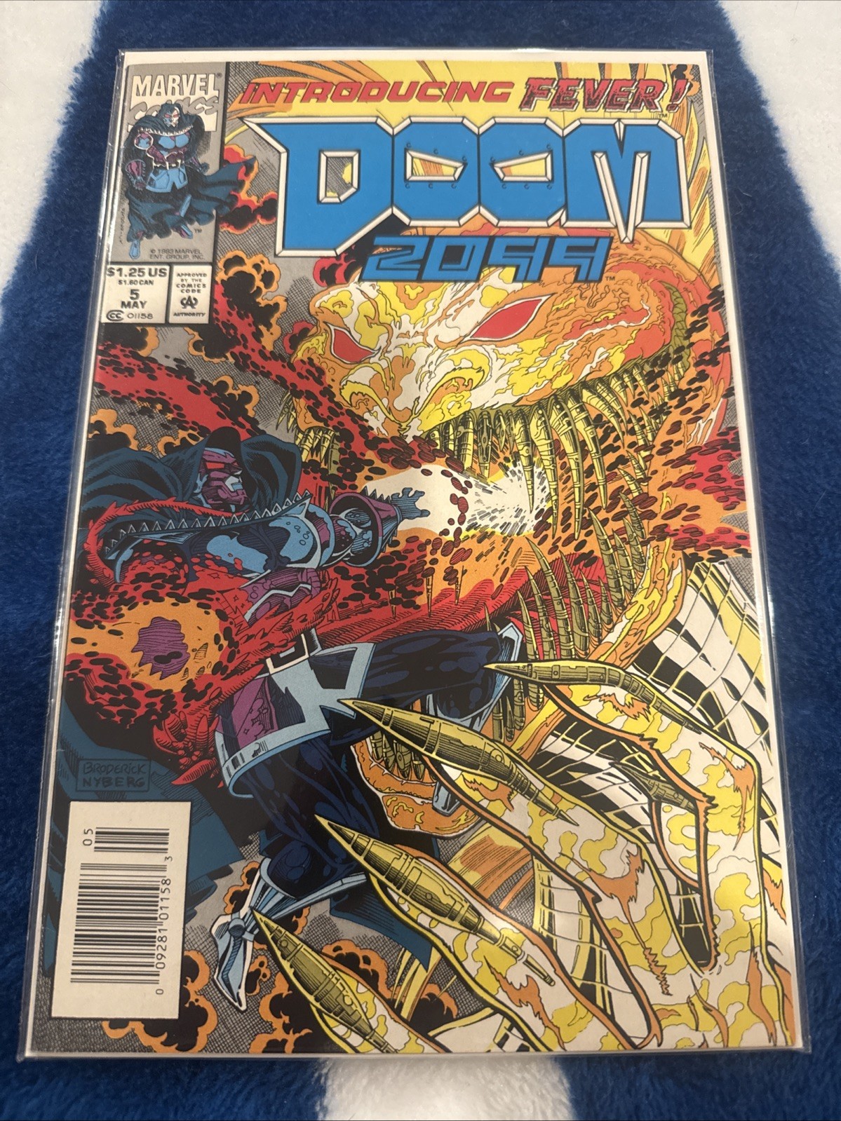 Doom 2099 #5 - Marvel Comics May 1993 - Intro to Fever