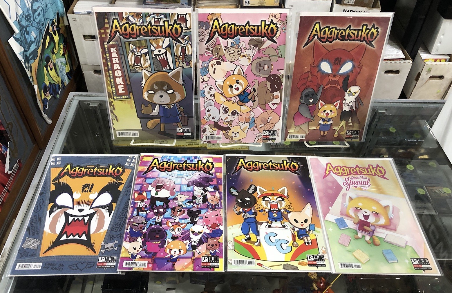 AGGRETSUKO #1-6 2020 COMPLETE SET & SUPER FUN SPECIAL #1 2021 HIGH GRADE