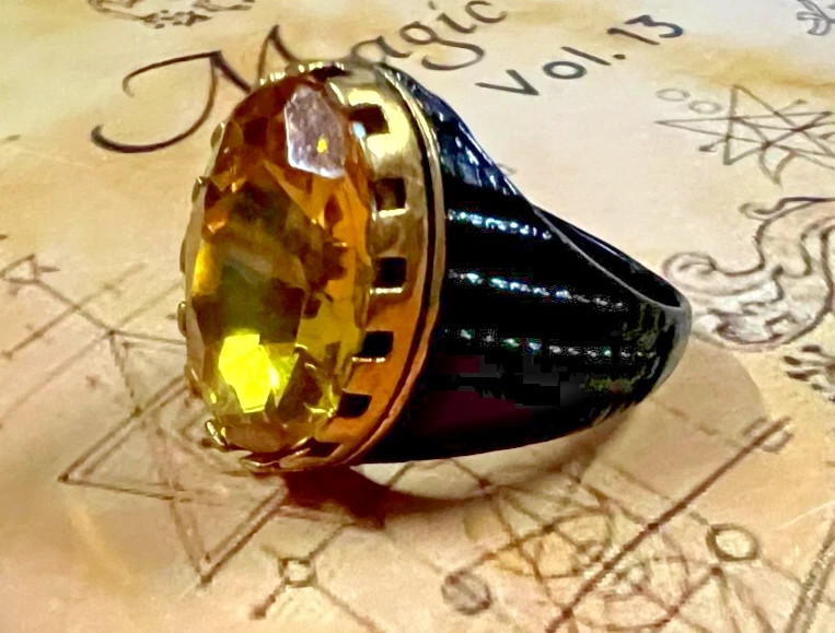 ''MOST' Power queen succubus Silver Ring A+++ very rare Blessed WIsh come true