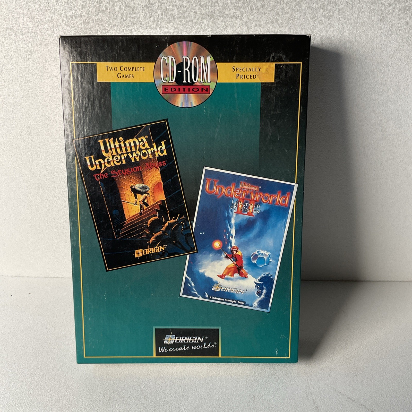 Ultima Underworld 1 and Ultima Underworld 2 PC Big Box