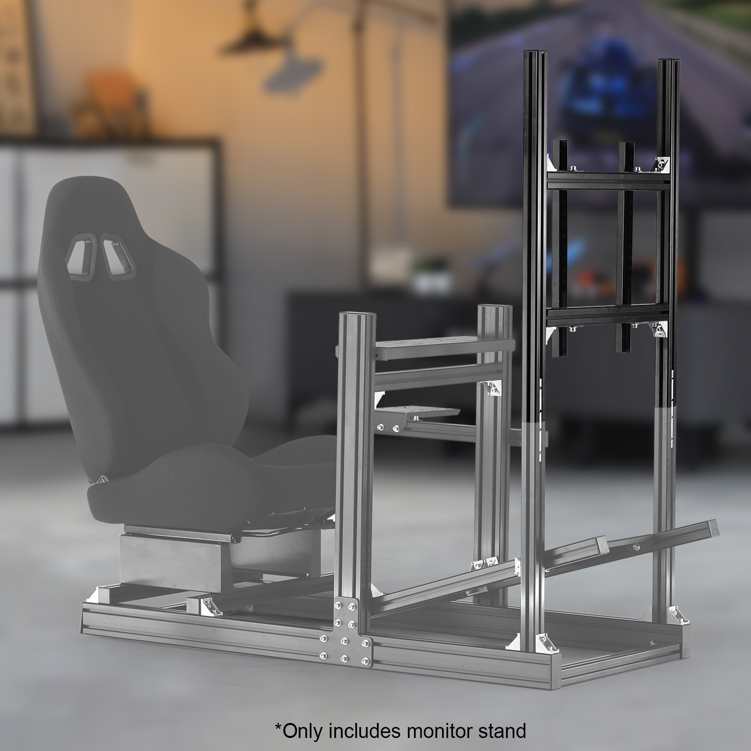 Marada F1 4080Aluminium Racing Simulator Cockpit Fit LogitechG29 Thrumaster T80