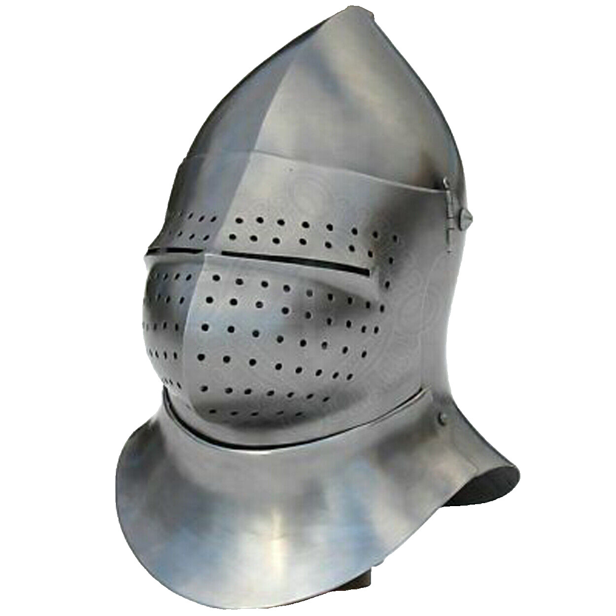 Medieval Great Bascinet Pamplona Helmet E