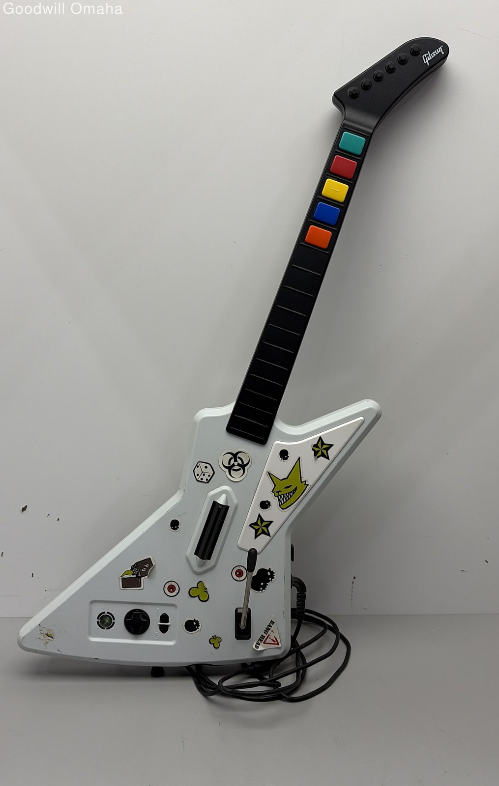 Xbox 360 Guitar Hero X-Plorer Wired Controller Red Octane 95157.805 - Tested
