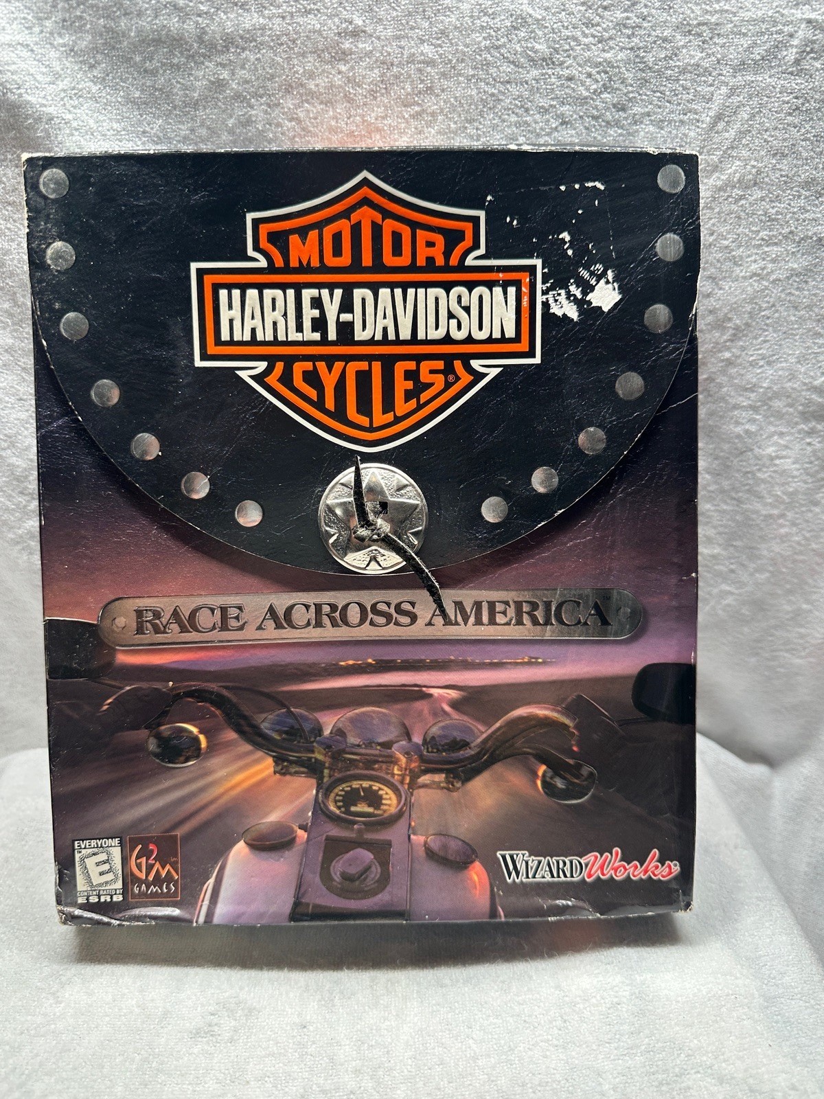 Harley-Davidson Motorcycles Race Across America New Sealed Big Box Computer Game