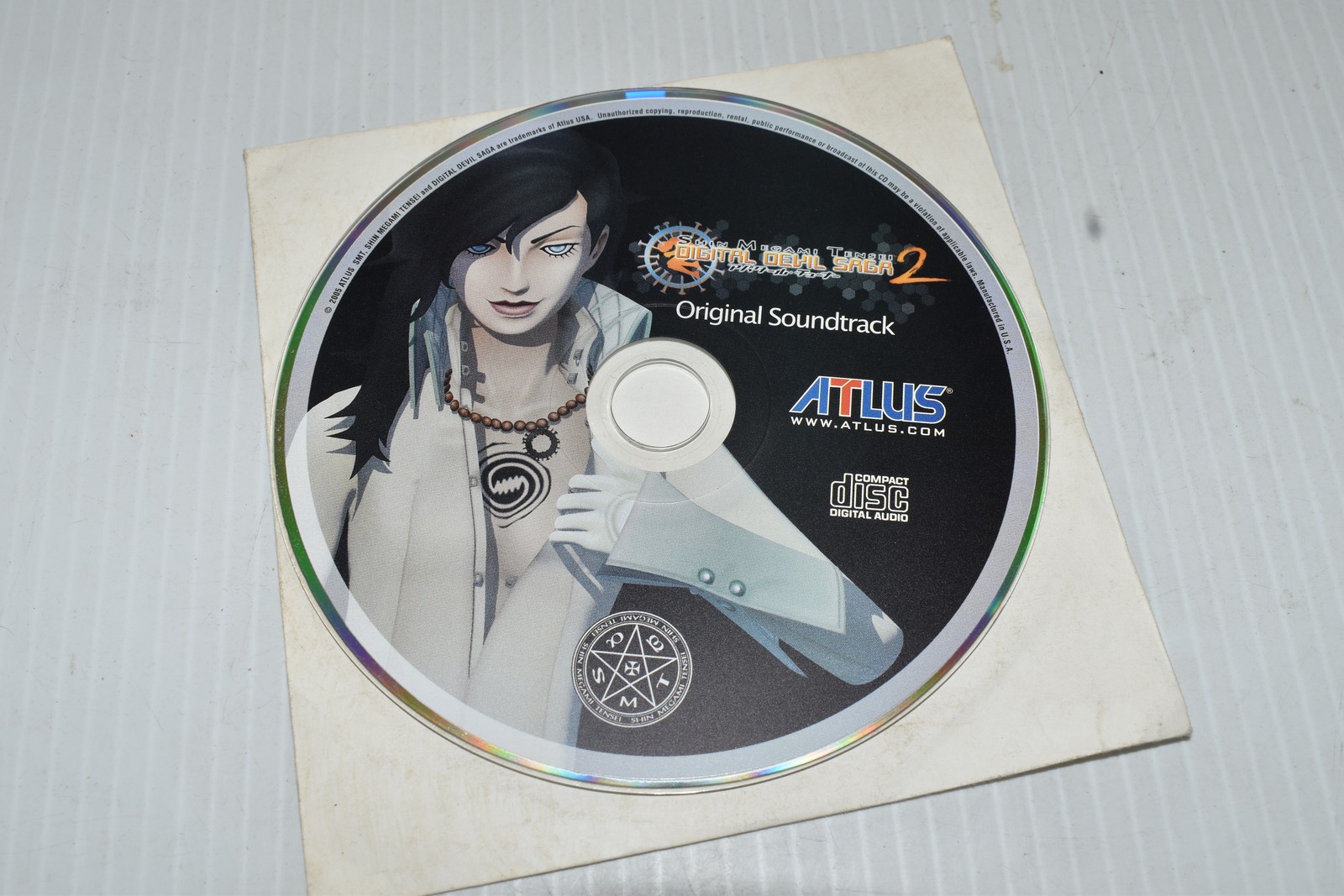 Digital Devil Saga 2 Original Soundtrack CD Shin Megami Tensei ATLUS  -  (OQK54)