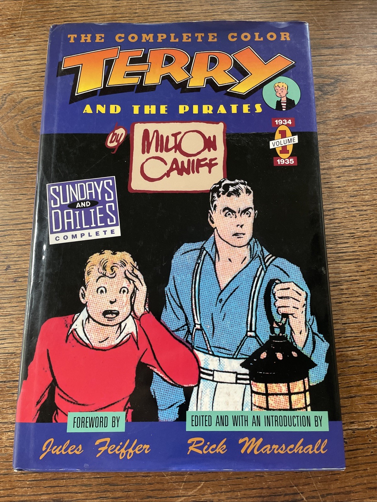 Terry and the Pirates Vol 1 1934-1935 Complete Color Milton Caniff HC 1990; GR