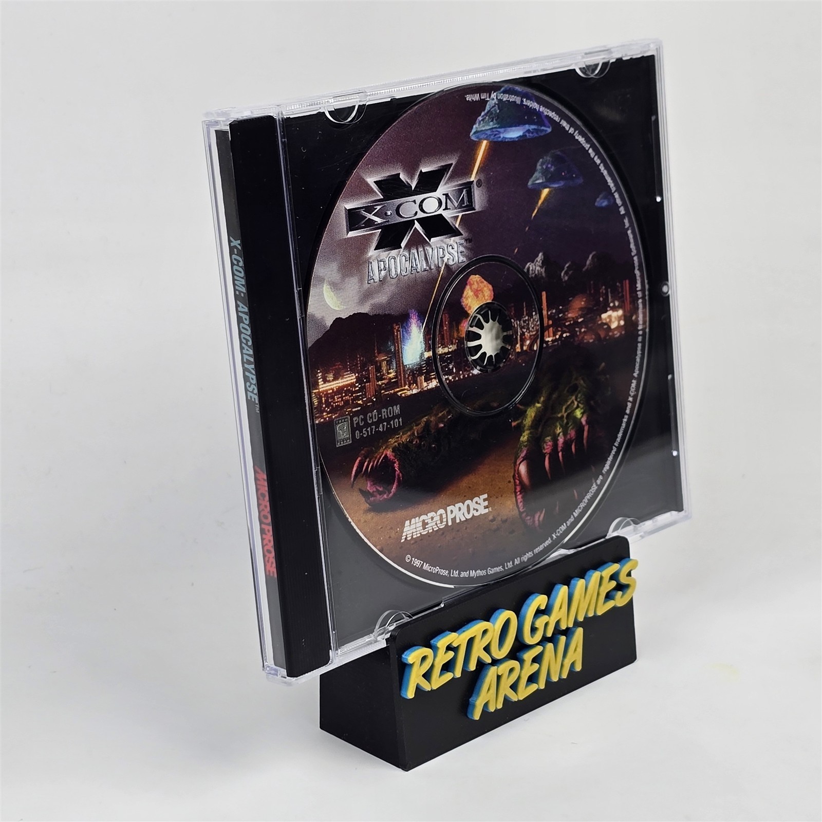 X-COM: Apocalypse (PC CD-ROM) Jewel Case & Disc