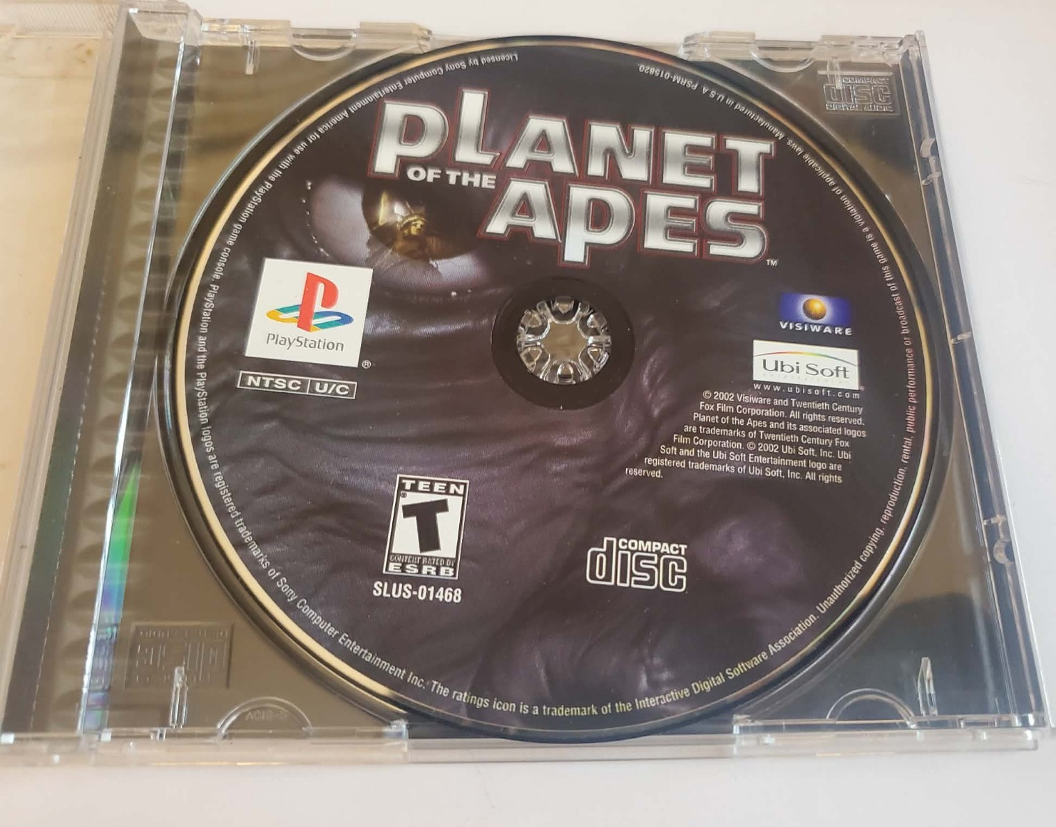 Planet of the Apes - Sony PlayStation 1 [No Manual]