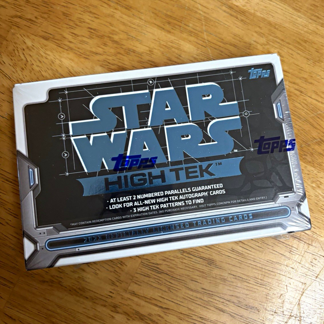 Topps 2014 Star Wars High Tek Sealed Box 25 Cards Parallel Autograph