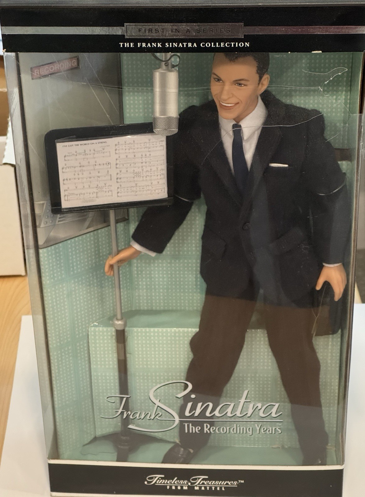 NRFB VTG Timeless Treasures Frank Sinatra *See Decription* Figure w/Accessory