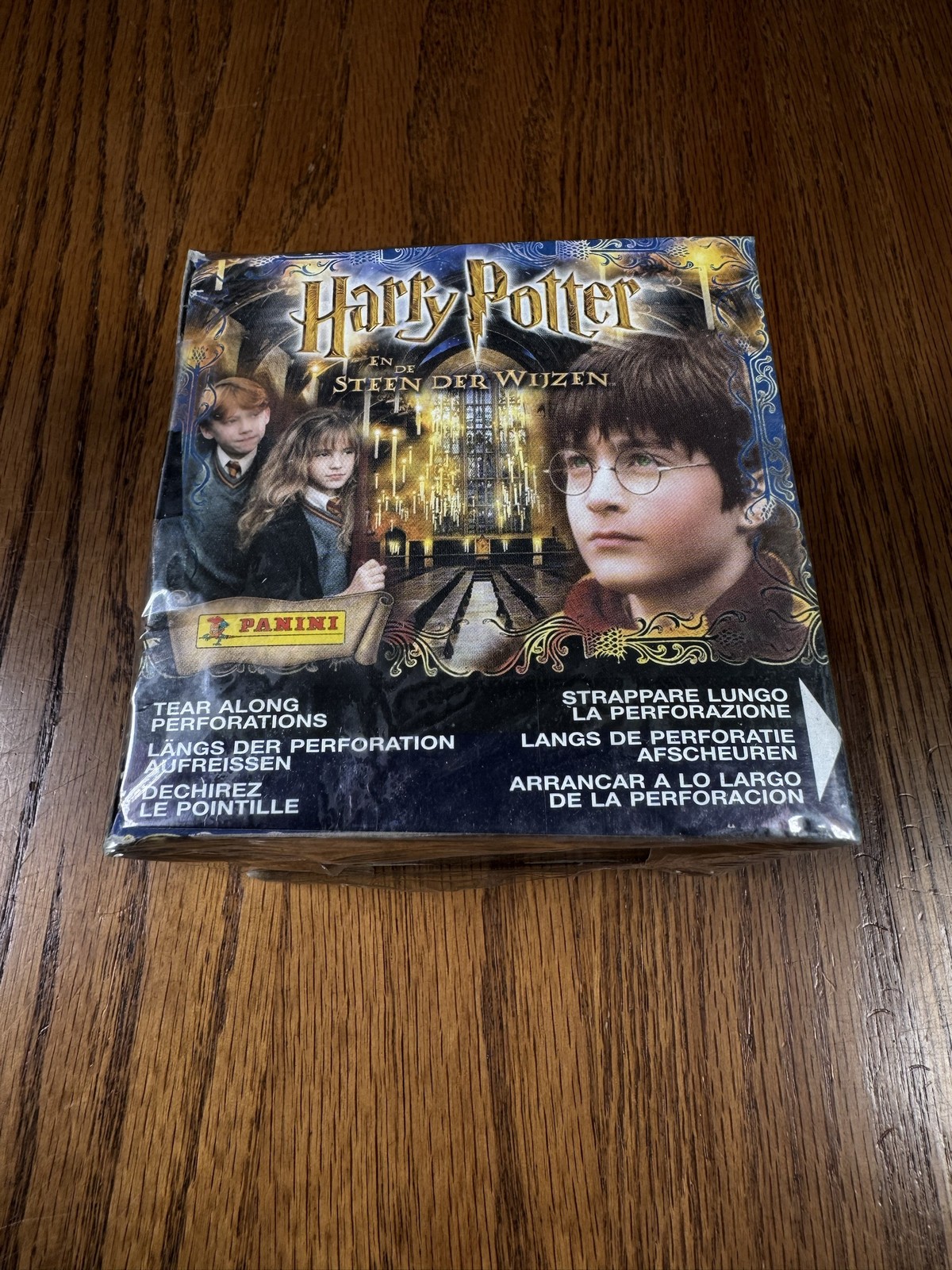2001 Panini Harry Potter Philosopher\'s Stone Sealed Sticker Box 50 Packets Italy