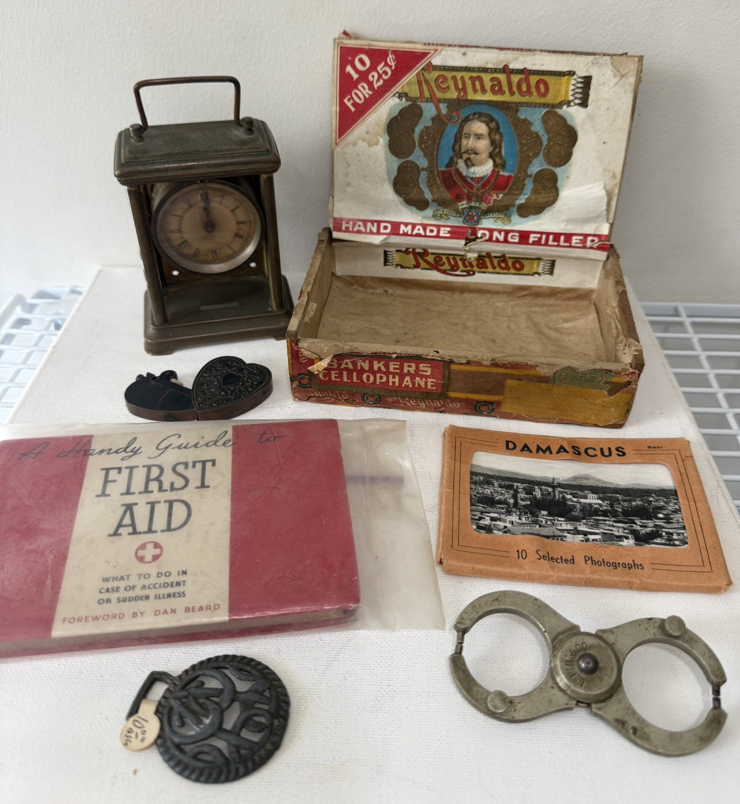 Estate Vintage Lot of 7 Misc Untested Items