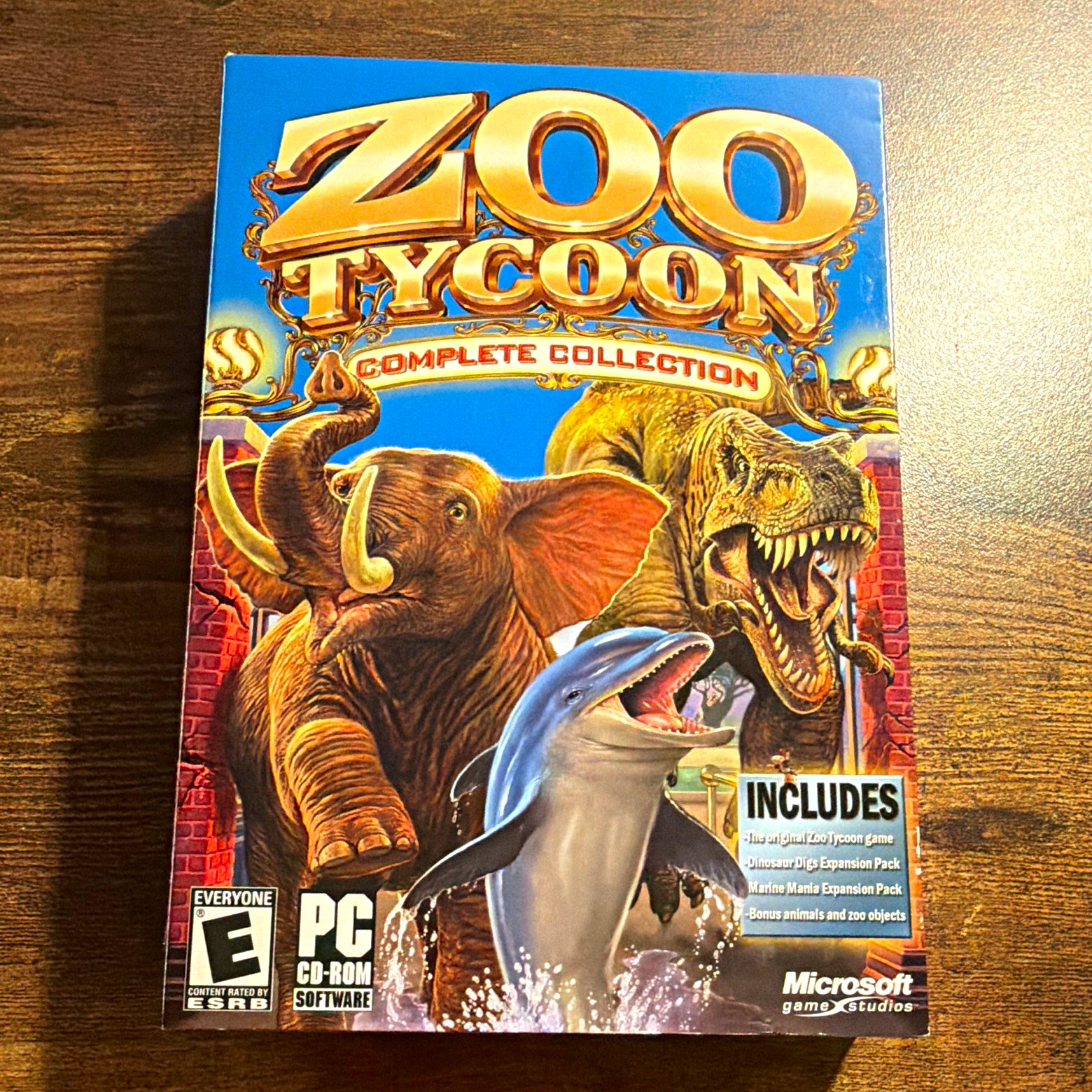 Microsoft Game Studios Zoo Tycoon Complete Collection PC CD-ROM E (Disc 1 only)