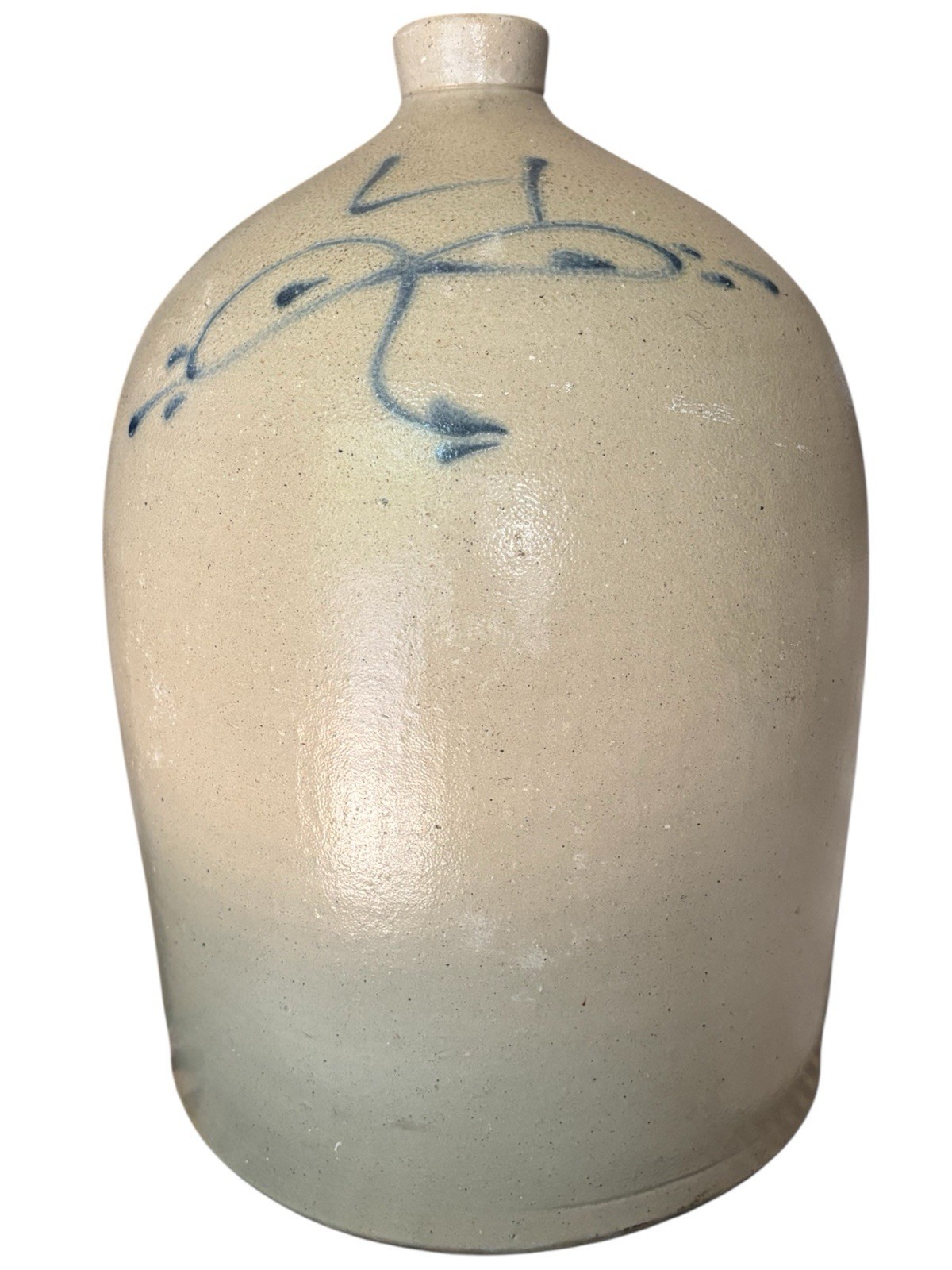 Antique 15.5” T Redwing Beehive Stoneware Jug Marked “N” Lower Rear Unmarked Bot