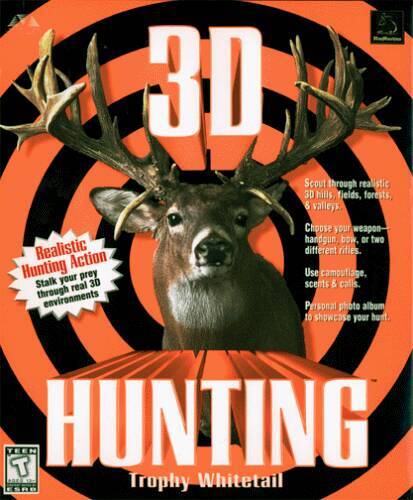 3-D Hunting Trophy Whitetail (Jewel Case) - PC - Video Game - VERY GOOD