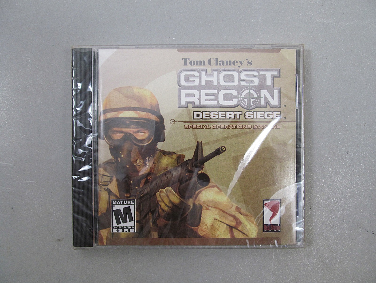 Tom Clancy's Ghost Recon Desert Siege PC CD-ROM 2002 UbiSoft Red Storm Sealed