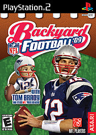 BACKYARD FOOTBALL \'09 w/ TOM BRADY Disc Only